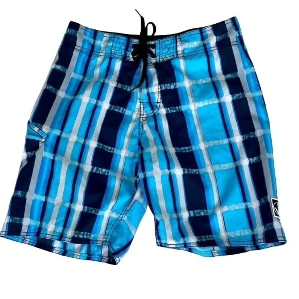 Body Glove Blue  Board Shorts Mens Size 30